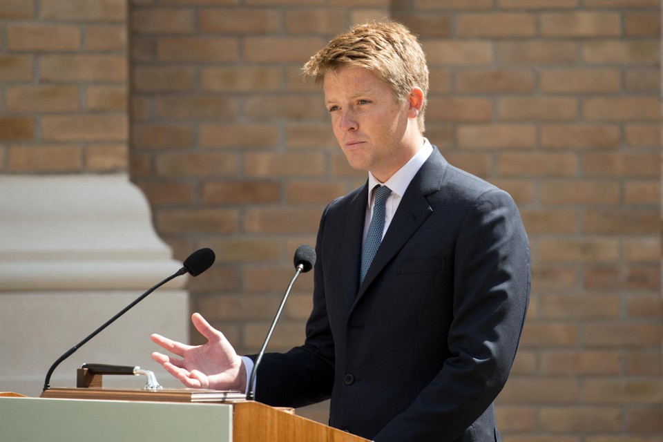 Hugh Grosvenor, bruidegom en vriend van zowel William als Harry.