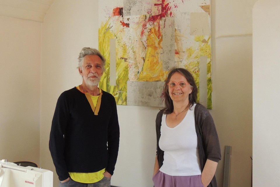 Ann en Wim Adriaenssens zetten hun atelier open.