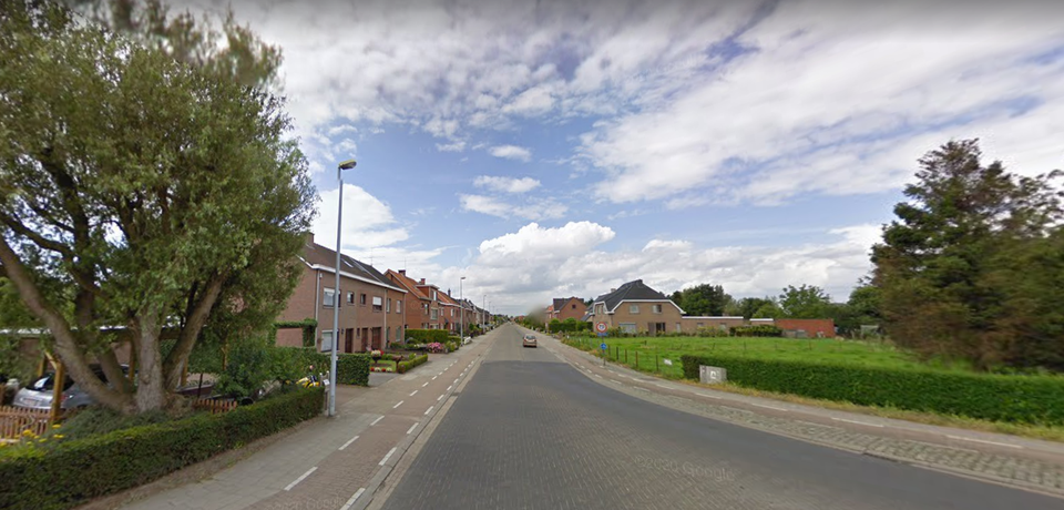 De Nauwstraat in Belsele. 