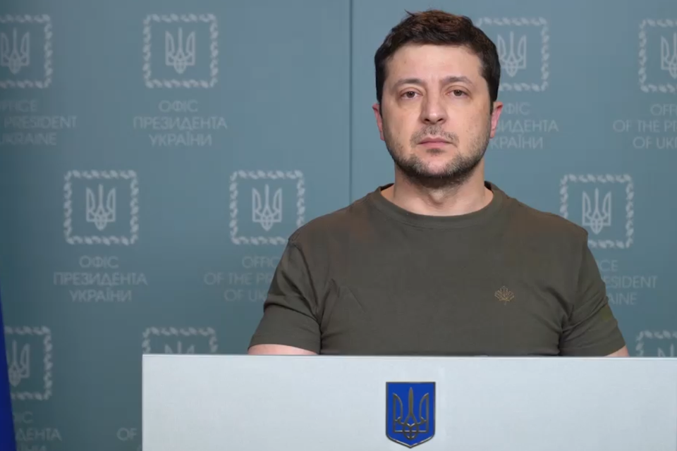 Presidente Zelensky: È chiaramente stanco dopo dieci giorni di guerra 