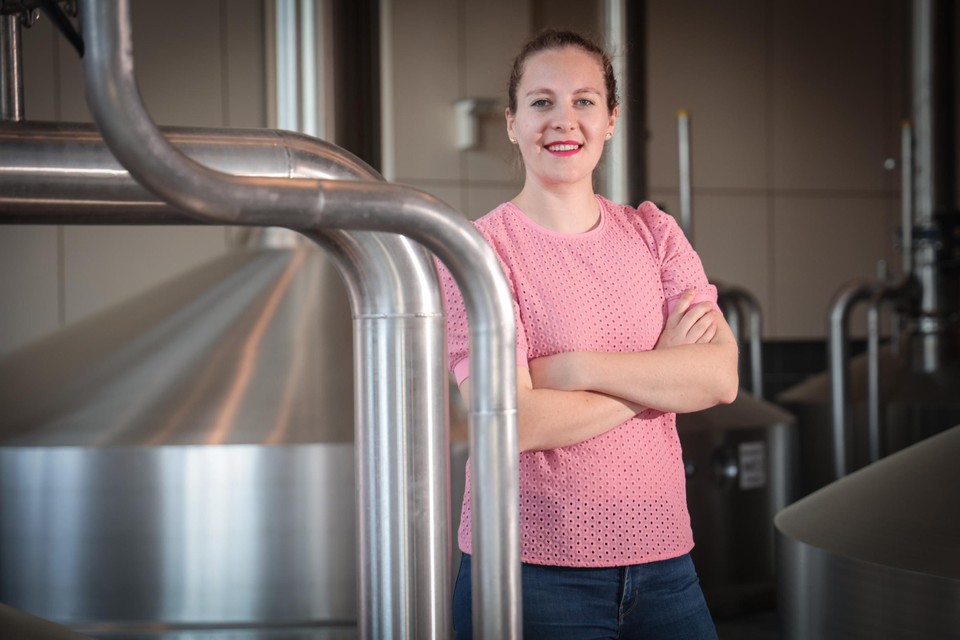Florine Verlinden is brouwexperte voor de Europese brouwerijen van AB InBev. 