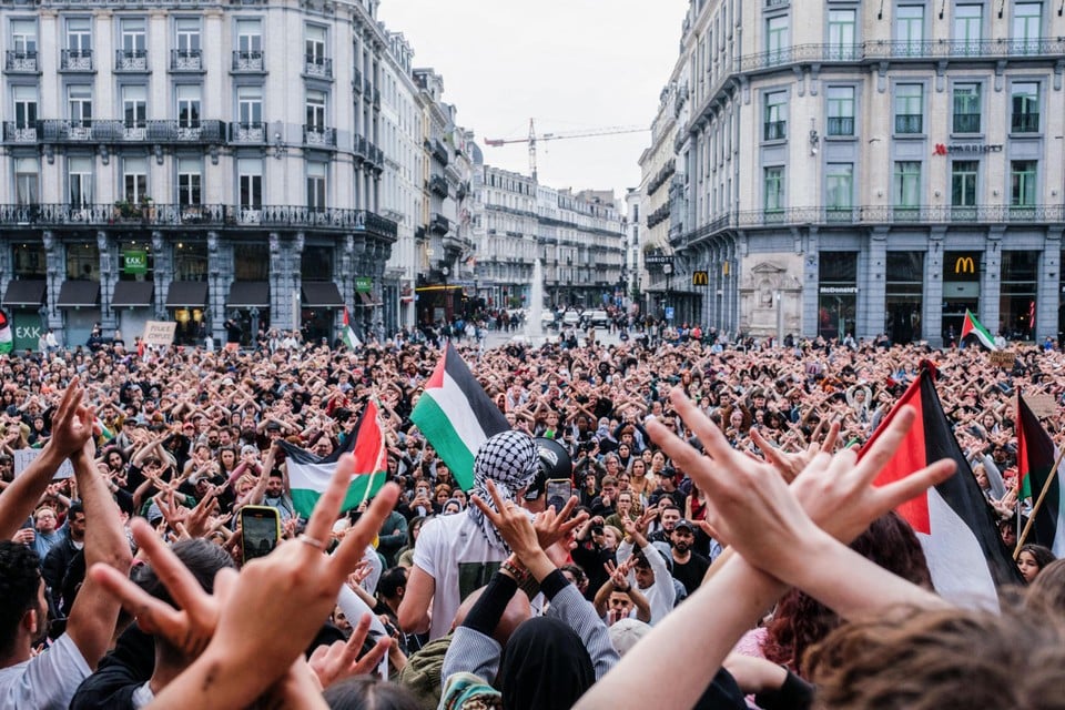 Thousands of Belgians to Brussels « To draw a red line against genocide in Gaza »: « Enough is enough » (Brussels)