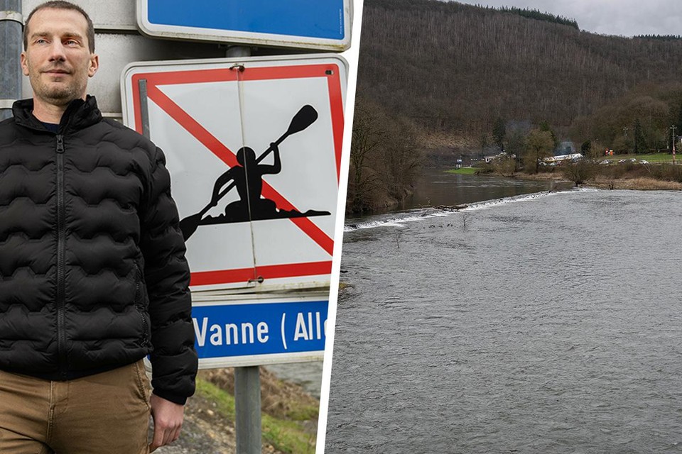 Voor Jonathan Leplang (39), eigenaar van Kayak La Vanne, is het verbod een bittere pil.