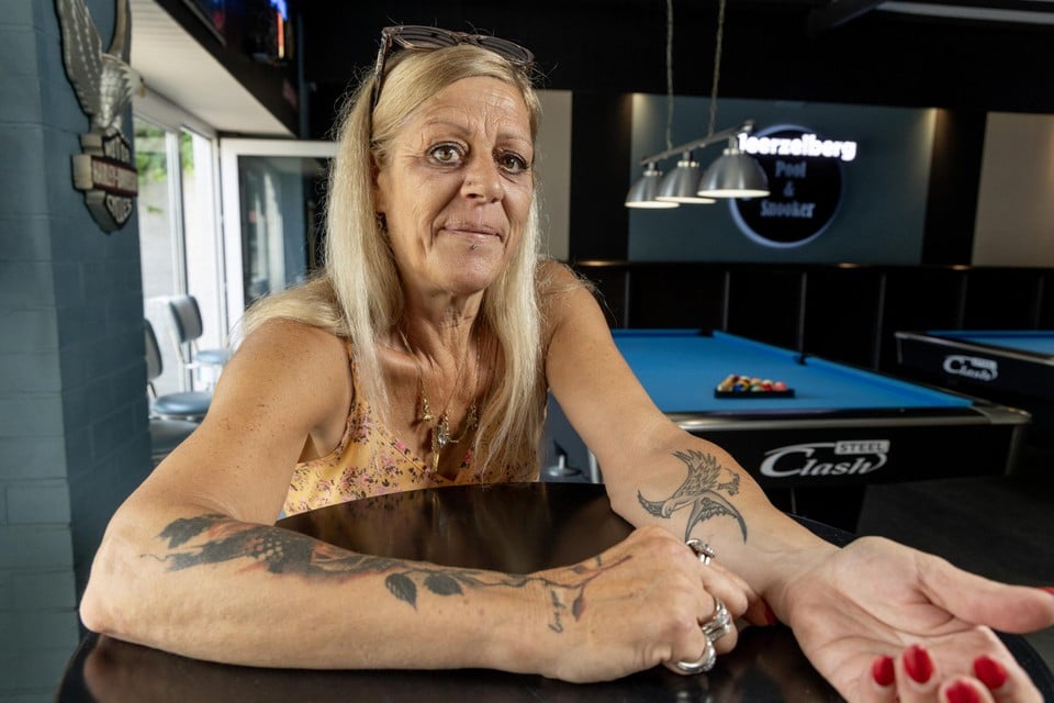 Christine and her partner Daniel had a tattoo made of their names. After his death, she immortalized his name again.