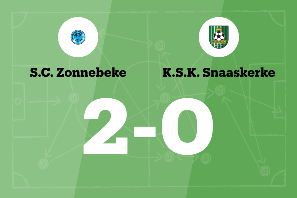 SC Zonnebeke - SK Snaaskerke