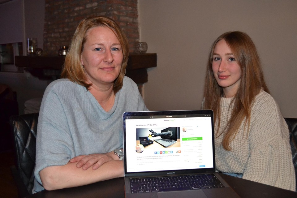 Claire en Bo hopen met hun crowdfunding onder andere een gepensioneerd koppel te helpen dat al zijn spaarcenten verloor aan phishing. 