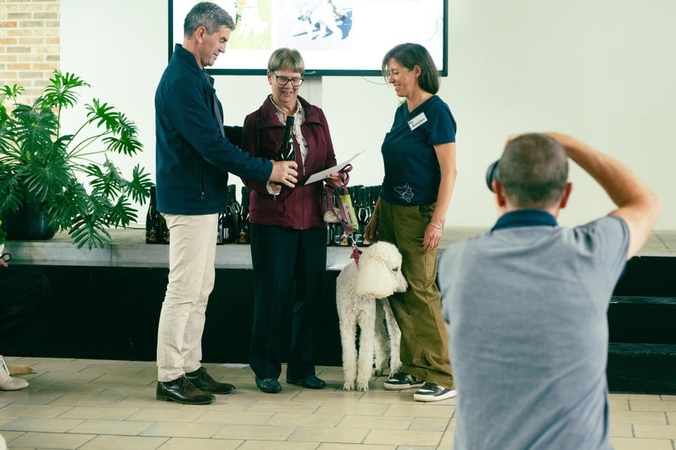 25 guide dogs all get a new owner at the same time: « Time and again a moving moment » (inland)