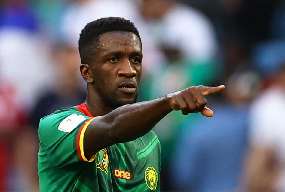 Samuel Oum Gouet vertegenwoordigde Kameroen op het WK. 
