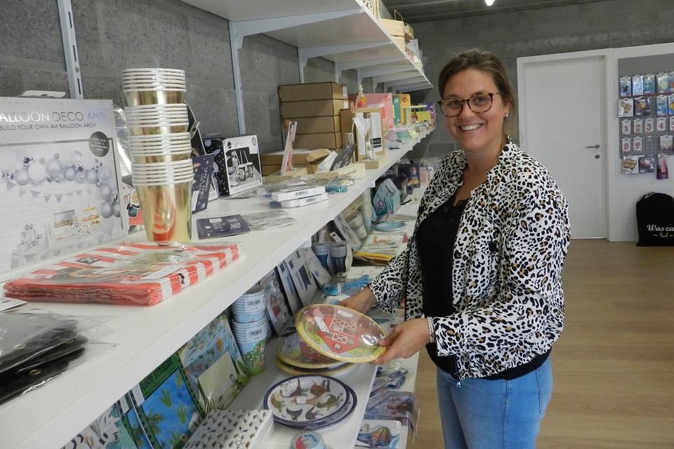 Tinne Verheyen heeft in haar winkel meer plaats om alles uit te stallen.