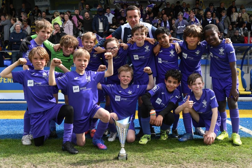 Bekerwinnaar U10-Z2 K.IK DIEN FC 