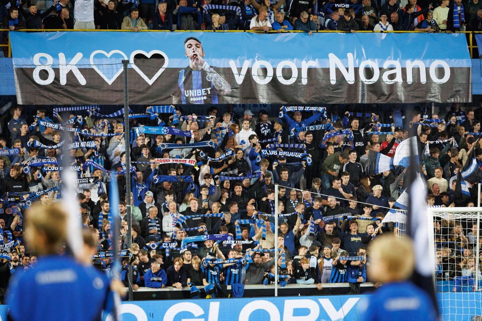 Club Brugge-supporters geloven nog in titel, record gaat eraan