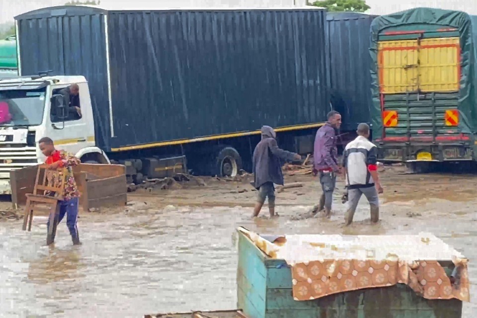 In december 2023 kampte Tanzania ook met stortregens.
