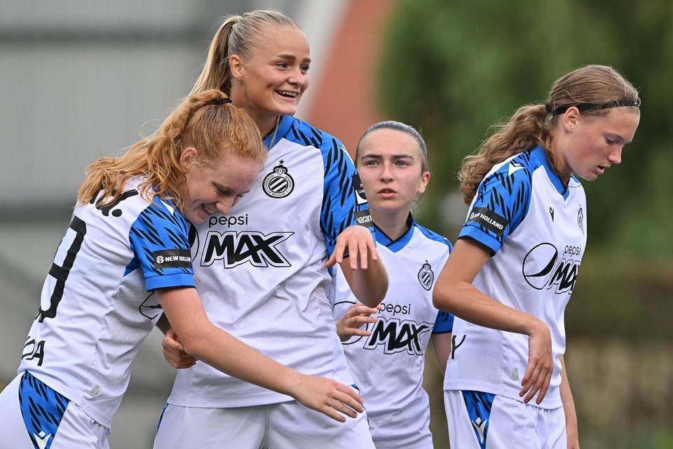 Hanna Stenberg opened the score in the 5-0 win against KV Mechelen.