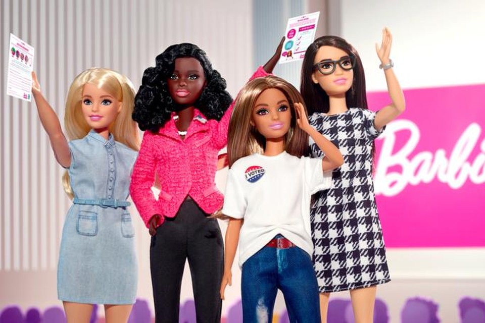Annoteren Rand Refrein Barbie brengt collectie poppen uit met politieke ambities | Het Nieuwsblad  Mobile