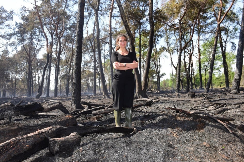 Minister Demir bezocht twee jaar geleden na een zware brand Landschap De Liereman, dat nu kans maakt om deel te worden van Nationaal Park Taxandria.