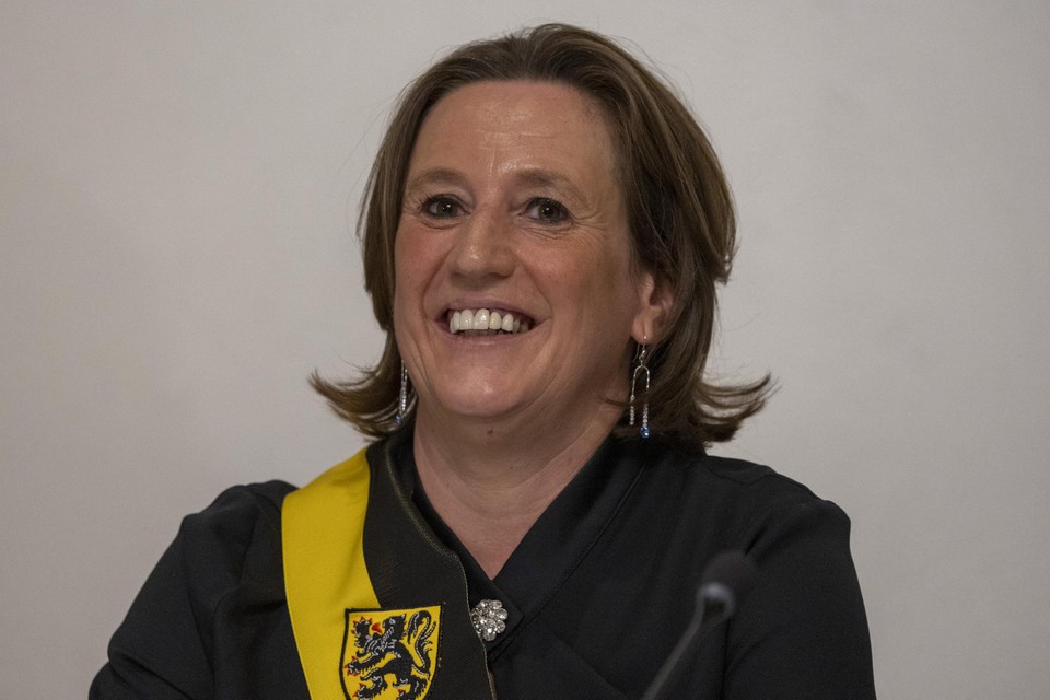 Acting mayor Ilse Malfoot (Forza Ninove).