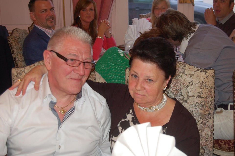 Paul Van De Velde en Jeanine De Vylder in betere tijden.