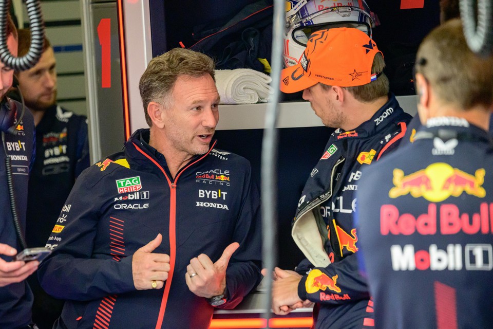 In conversation with team principal Christian Horner.  “I once thought: will it still work here?”