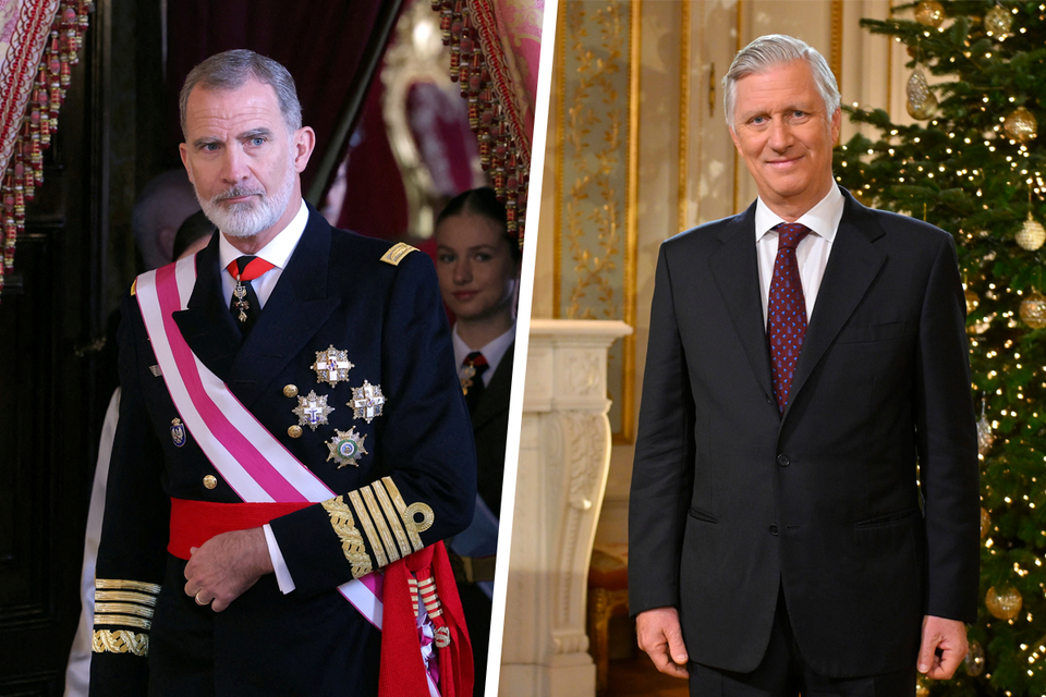Koning Felipe van Spanje en koning Filip van België zetten zich meest in.