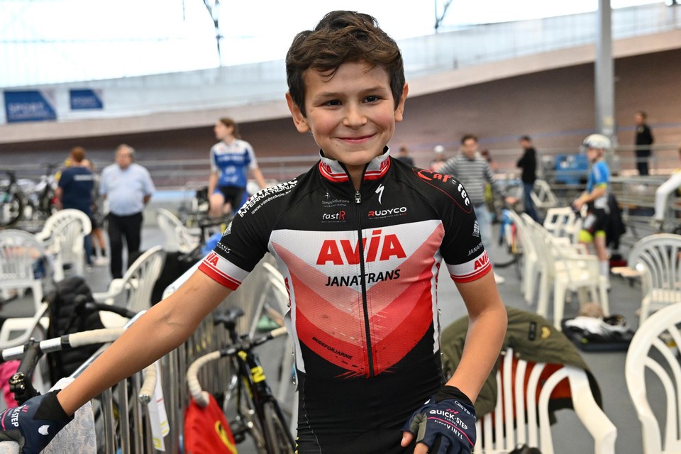 Matteo De Schuyteneer kroonde zich tot kampioen bij de 12-jarigen.