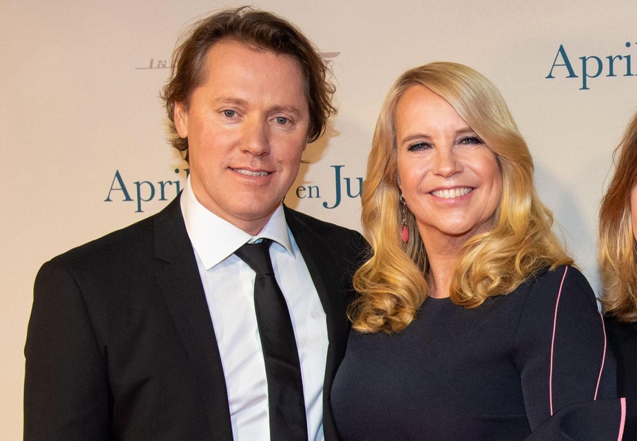 Linda de Mol met Jeroen Rietbergen in betere tijden. 