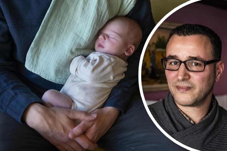 Onderzoeker Mohammed Mansouri ontwikkelde een website die dienst doet als ‘eerste hulp bij vaderen’.