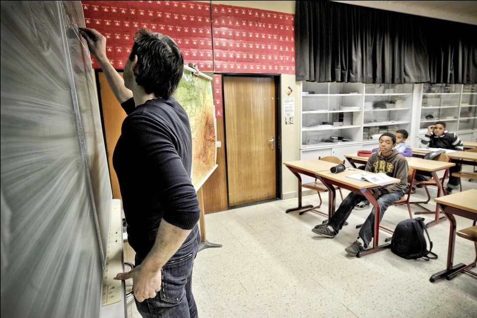 Pedagoog Pedro De Bruyckere hoopt dat tegen het einde van het jaar drie- tot vijfduizend leerkrachten ‘Teacher Tapp Vlaanderen’ gebruiken. 