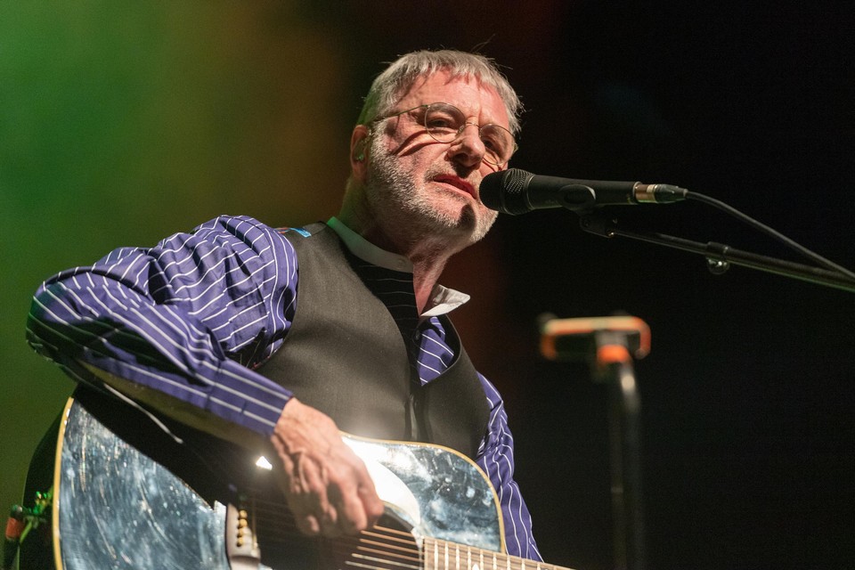 Cockney Rebel-frontzanger Steve Harley in maart 2022