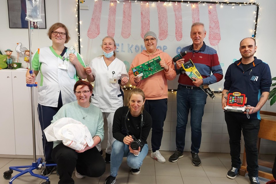 Ouders en grootouders kwamen hun beroep voorstellen.
