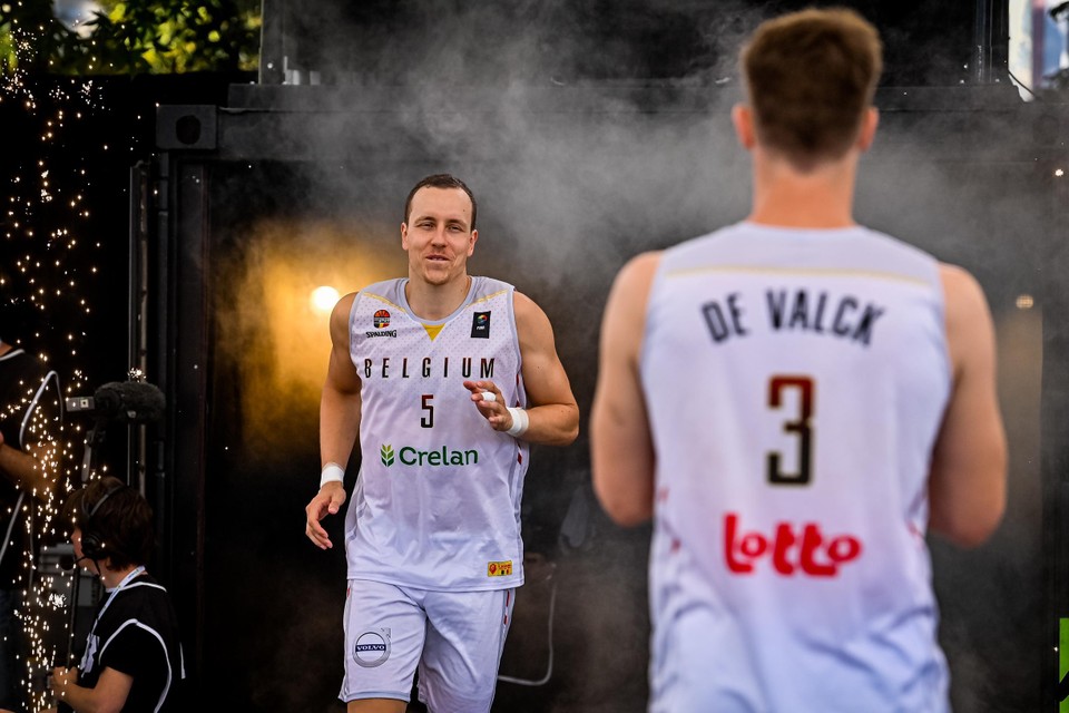 Last year, Nick Celis (5) was a fixture at the 3x3 World Championships in Antwerp, but he will be banned from the upcoming World Championships.