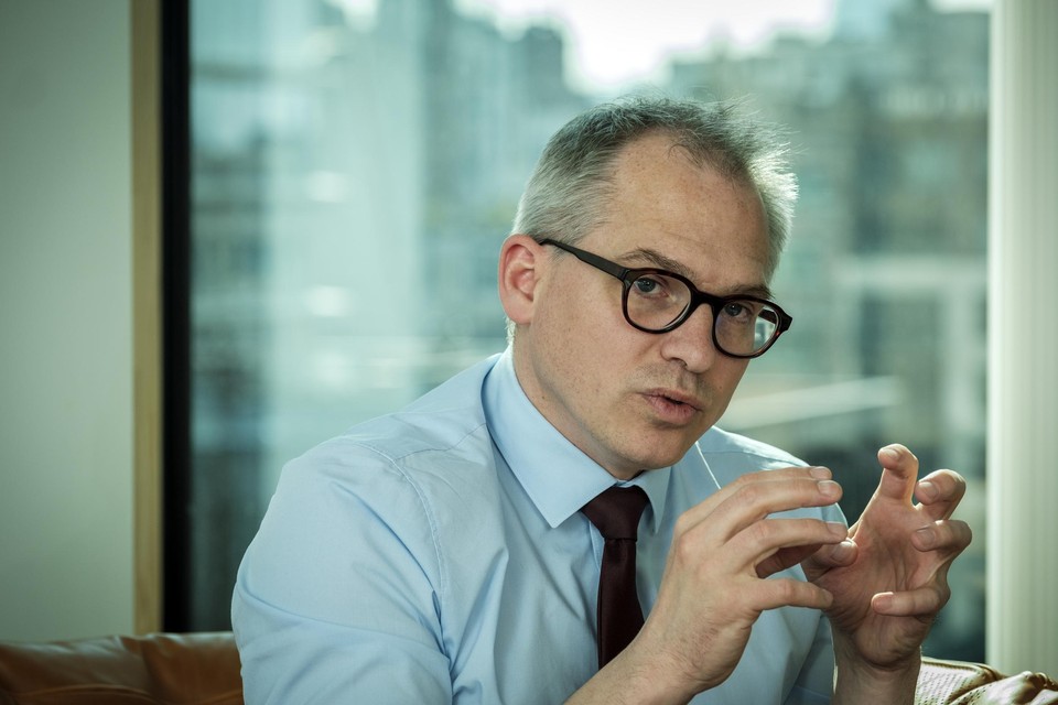 Vlaams minister van Financiën en Begroting Matthias Diependaele (N-VA) 