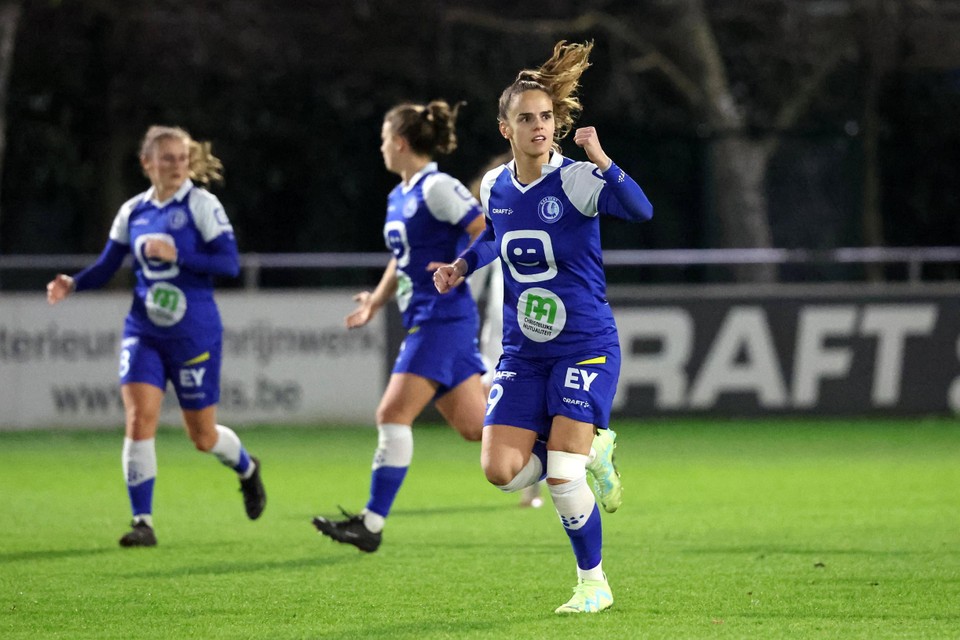 Amber Maximus stayed clear against Woluwe with AA Gent.  “Losing points was not an option.  Everyone heard that message.”