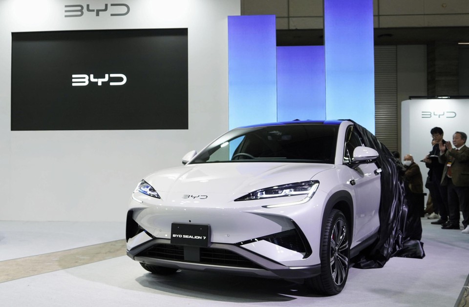 The new BYD Sealion 7 performed less well in the other tests than child security.