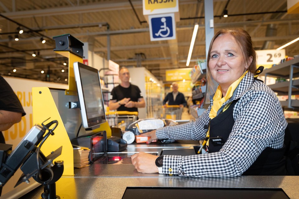 De eerste ‘kletskassa’ van ons land kwam er in de Jumbo van Balen. 