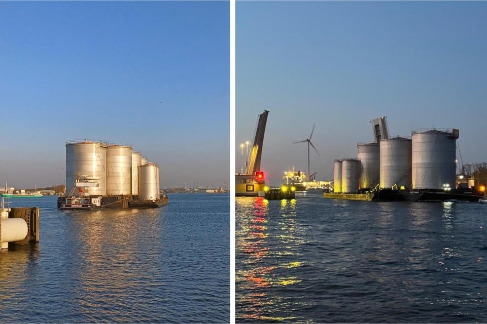... via the lock of Terneuzen and the bridge in Zelzate ...