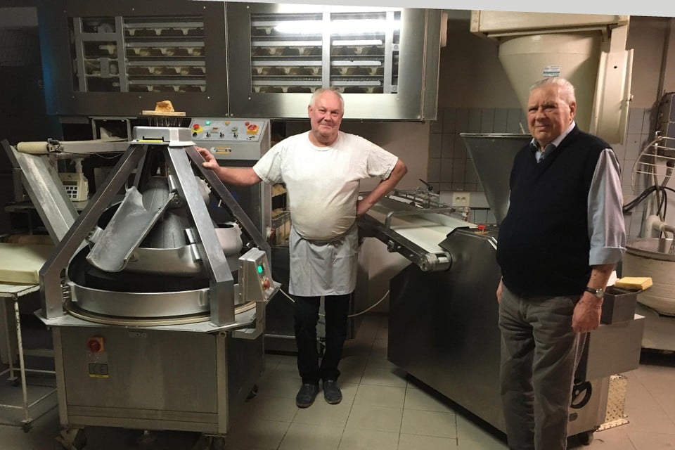 Bakker Dirk en vader Maurice Schepers.