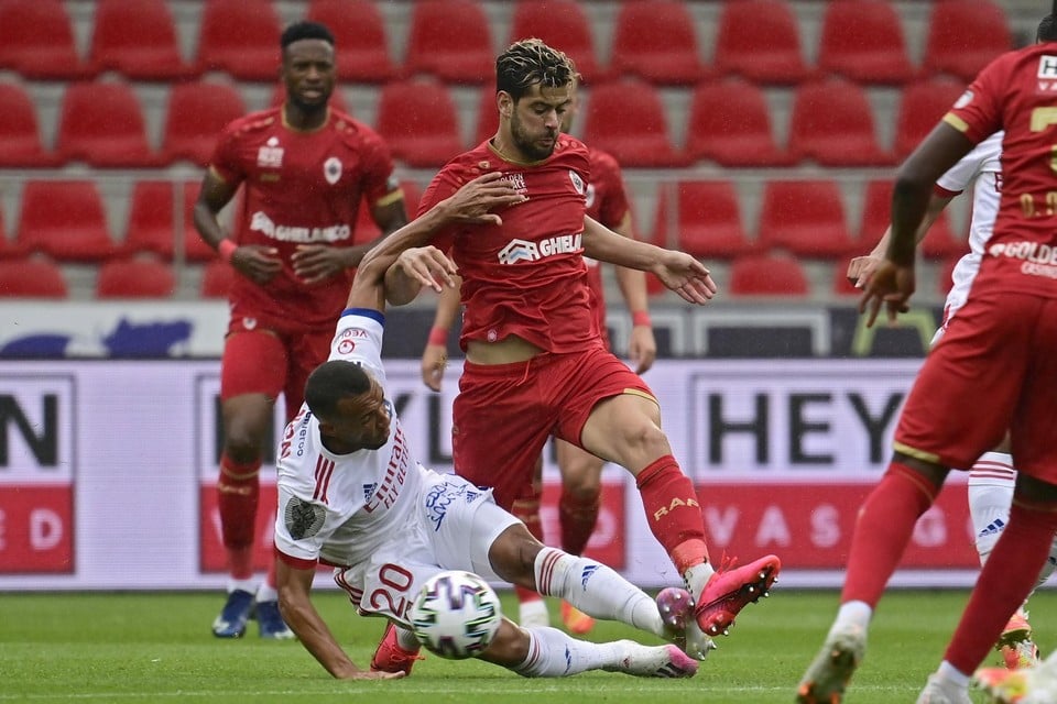 Rodrigues in juli in een oefenmatch tegen Lyon.