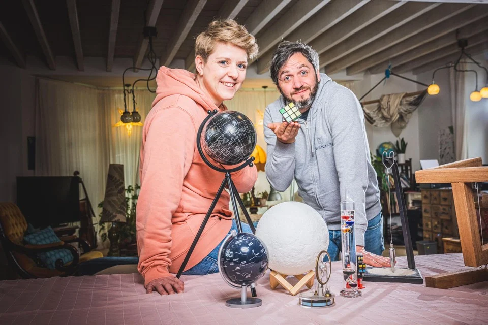 Hetty Helsmoortel and Lieven Scheire organize the greatest edition ever of the Nerdland festival.