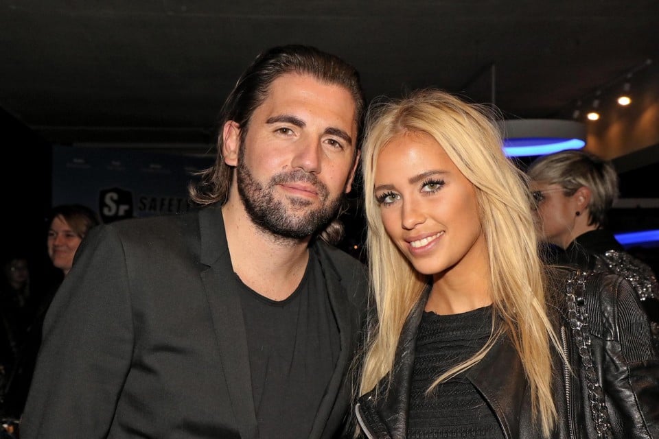 Dimitri Vegas met echtgenote Anouk Matton