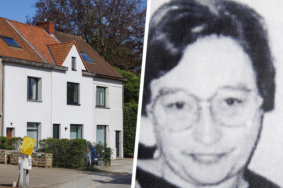 Het huis (rechts) van waaruit Annie De Poortere in 1994 verdween.