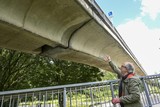 thumbnail: Probleembrug: fietserbrug over de Ring.