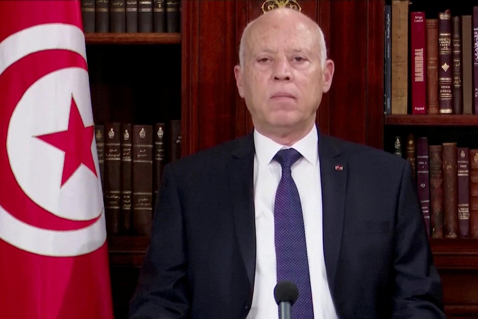 President Kais Saied.
