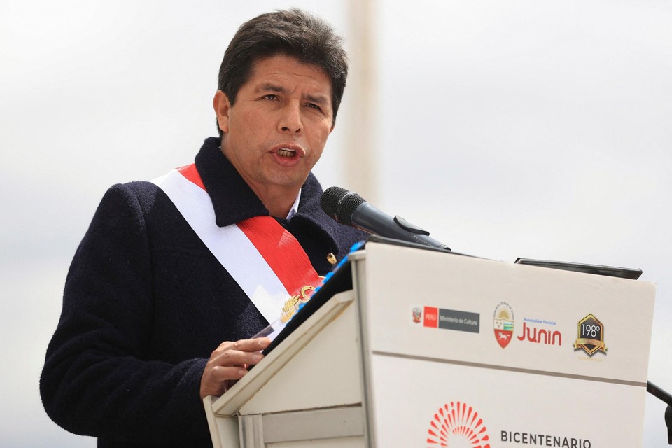 De politie viel het paleis binnen op zoek naar de schoonzus van president Pedro Castillo. 