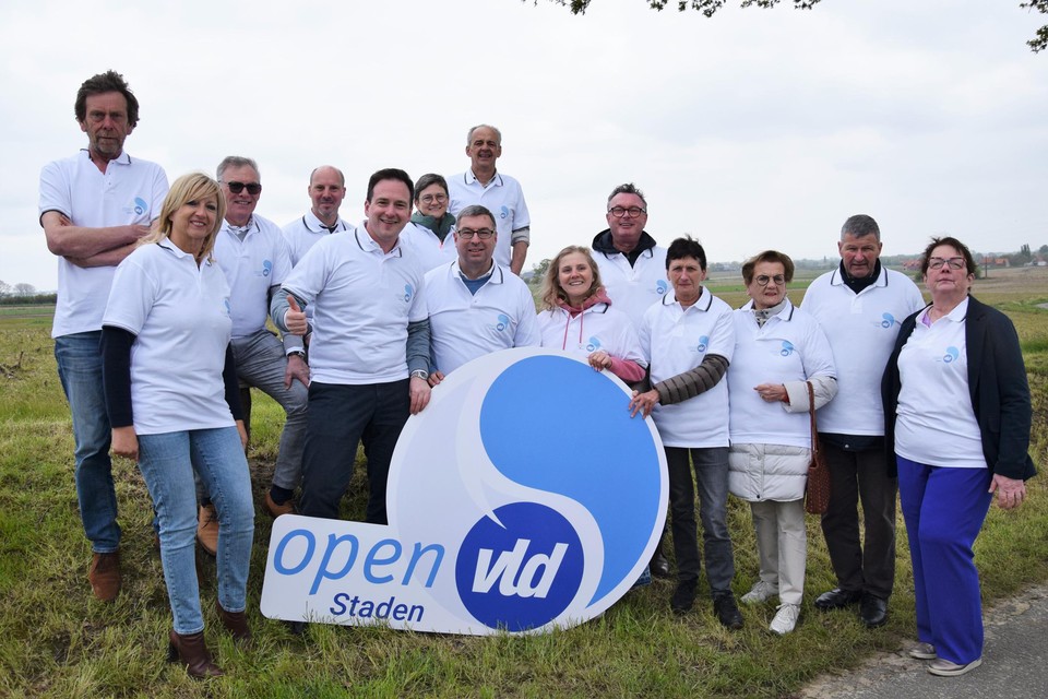 Het bestuur van Stadense Open VLD gaat met grote ambitie de verkiezingen in.