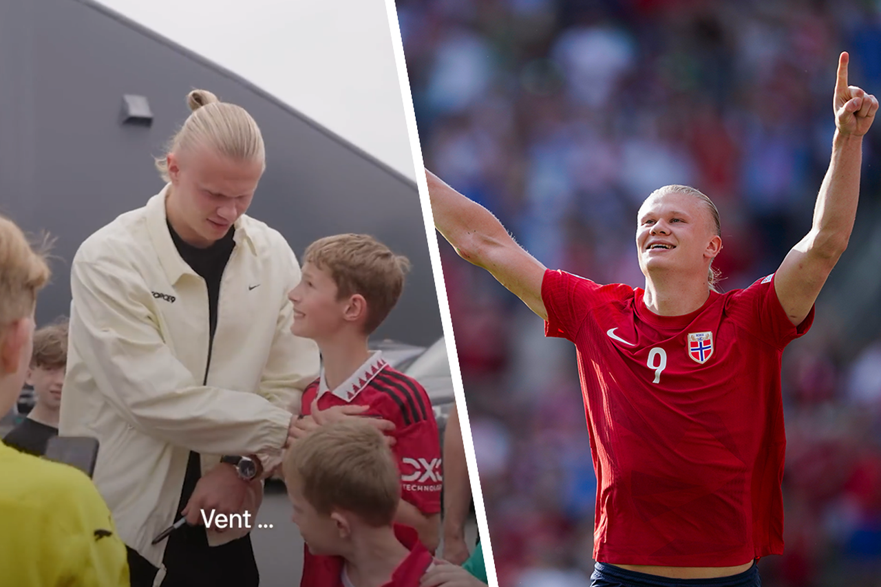 KIJK. De peperdure rugzak, de tranen, zijn meevierende vriendin en een  sigaar: zo beleefde Erling Haaland de finale en het feest achteraf, Champions League