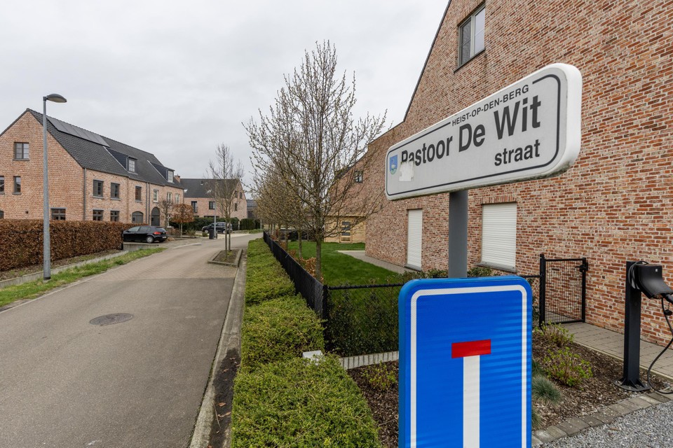 De vermeende achtervolging vond plaats in de Pastoor De Witstraat in Heist-op-den-Berg.