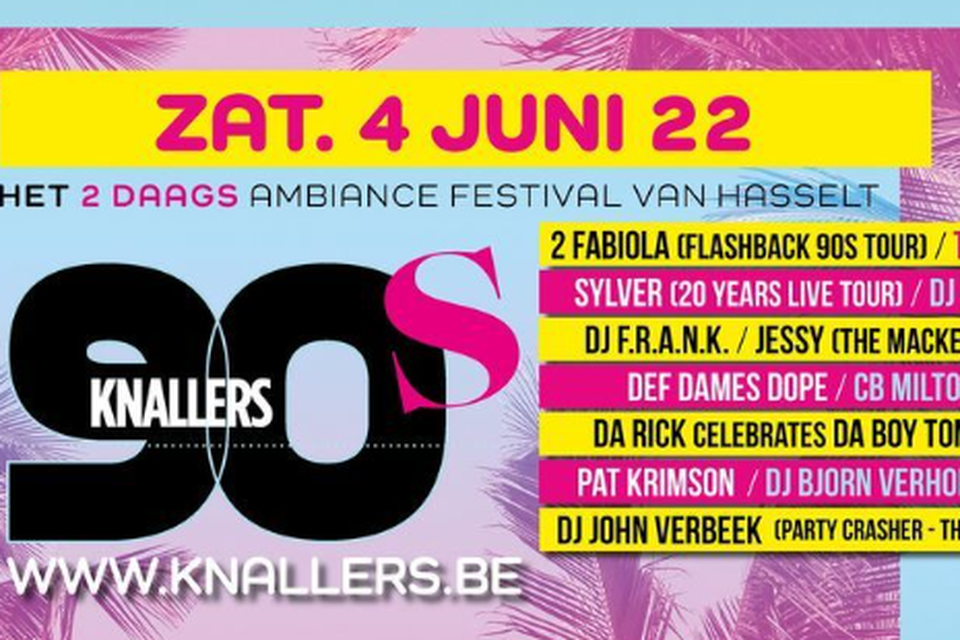 De affiche van Knallers oogde mooi, maar kon op weinig interesse rekenen.  