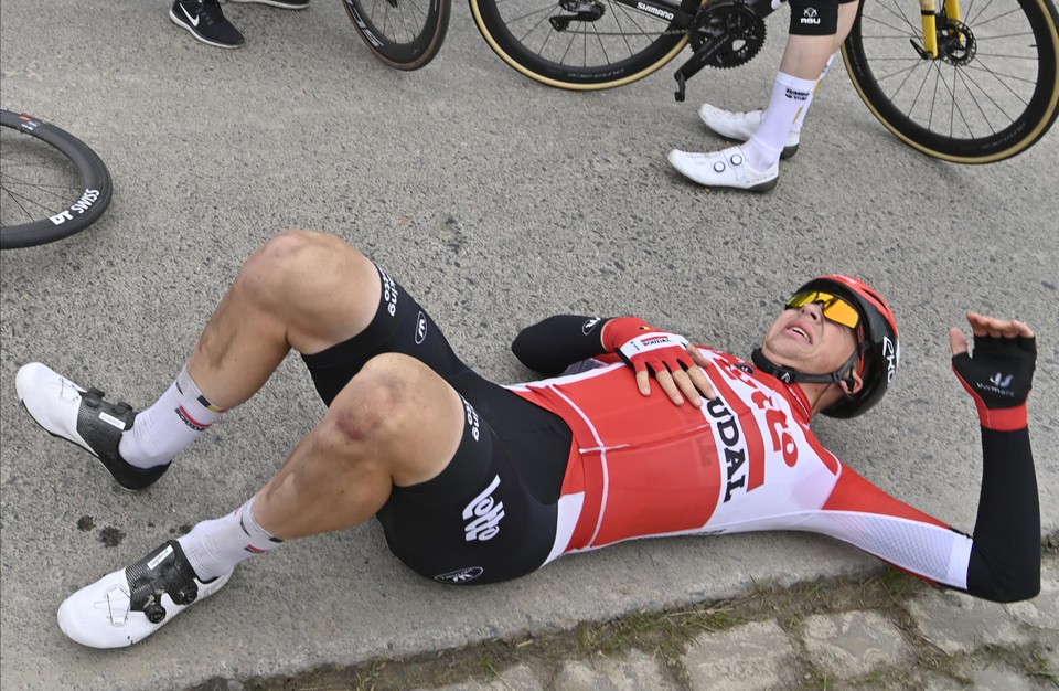 Florian Vermeersch beleefde geen fijne dag in Wallonië.