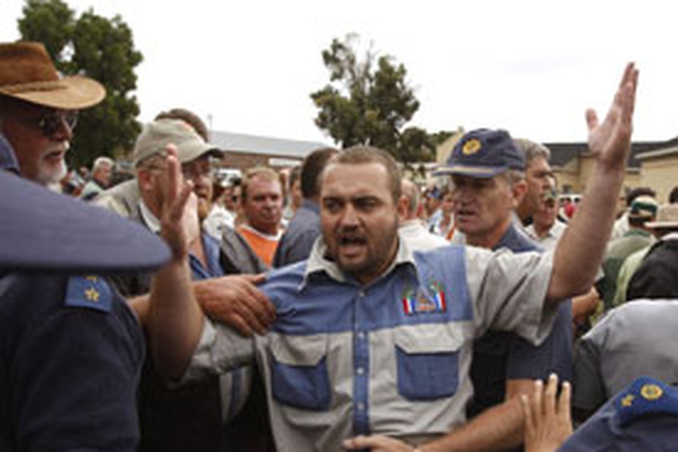 Afrikaner-leider Terre'Blanche vermoord