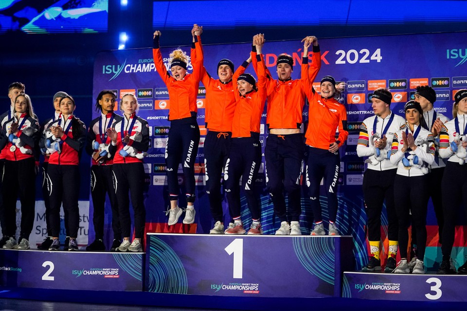 Op het afgelopen EK won Nederland nog de mixed relay, België werd derde